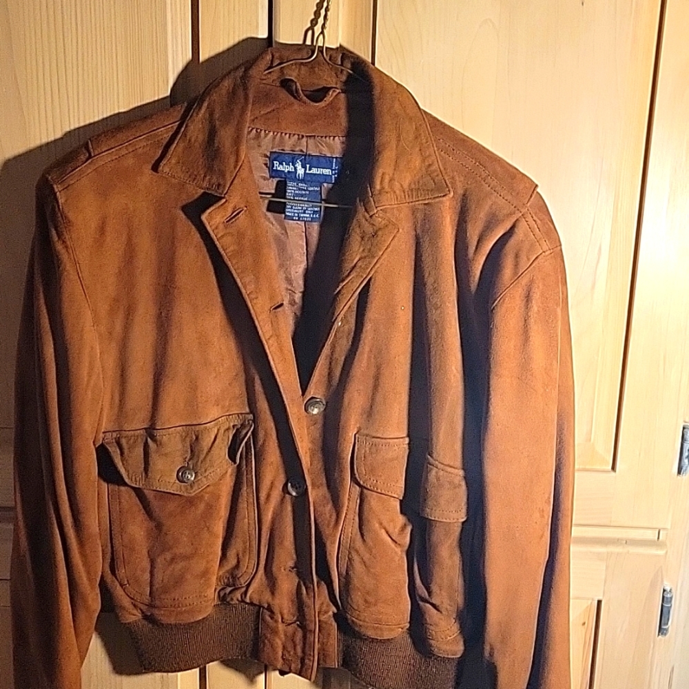 Suede jacket RALPH LAUREN
